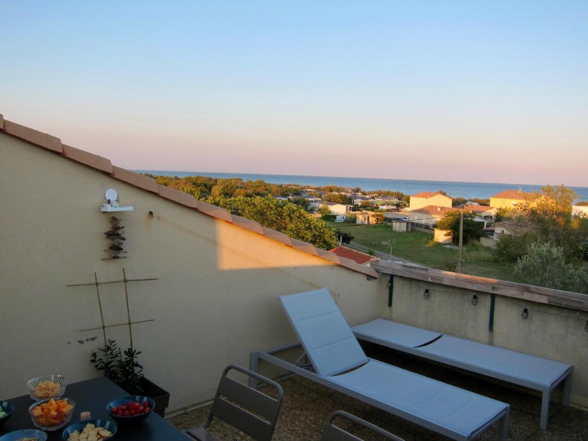 Duplex Terrasse Vue Mer Acces Plage Et Piscine... 프롱티냥 외부 사진